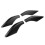 4 stuks ABS dakbagagedrager rail eindbeschermers geschikt voor Land Rover Freelander 2 2006-2014 1
