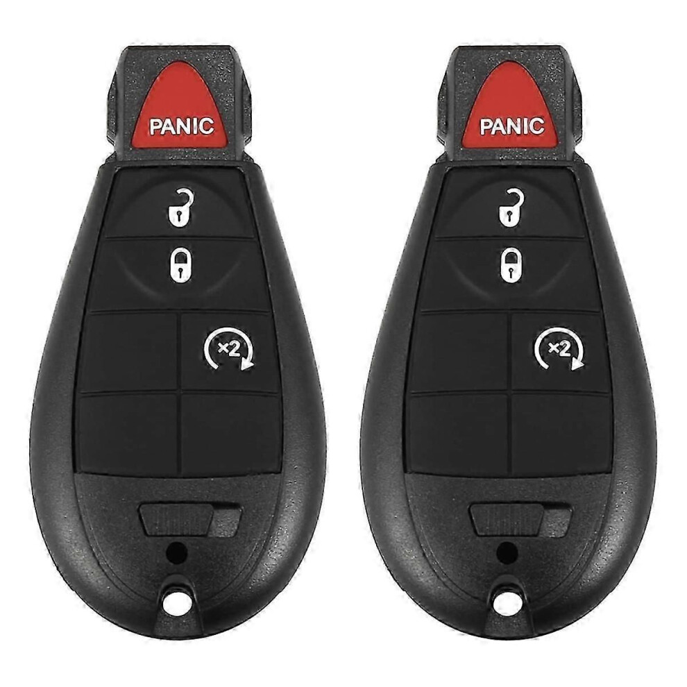 Car Key Fob For Ram 1500 2013-2021 2500 3500 4500 5500 2013-2018 Keyless Entry Remote Control Gq4-53T 4 Buttons 3878064871877