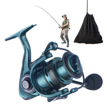 (6000D Deep Cup) Saltwater Fishing Reel - Aluminum Alloy, Long Cast