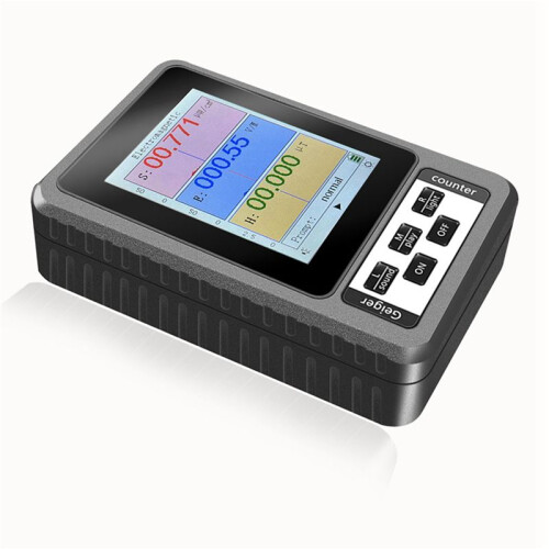 3X XR2 BR-9A Handheld Electromagnetic Radiation Detector High Precision Electromagnetic Radiation EMF Meter Tester Black 2