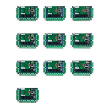 10X ACB-004 TCP/IP-Netwerk Wiegand 26 Toegangspaneel voor Toegangscontrole voor 4 Deuren
