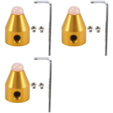 3X Stimmgabelfüße Aus Aluminiumlegierung Lindern Stress, Tragbares Zubehör Reduzieren Ängste und Heilen Stimmgabelfüße, Stil A