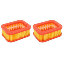 2X 5800 Kettingzaag Luchtfilter voor 5200 5800 Benzine 52cc 58cc Kettingzaag Onderdelen Vervanging 52 Klein Vierkant