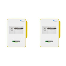 2X Meshtastic Heltec-MeshPocket Qi2 5000mAh Magnetische Powerbank met E-Ink-Display PD Snel Opladen Meshtastic voor Telefoon B