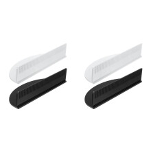 4 Pcs Hair Extension Holder Acrylic Hair Color Rack Display Hair Extensions Stand Organizer Portable Storage Wig Holder