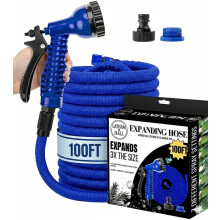 Latham & Hall 100 FT Expanding Garden Hose - BLUE