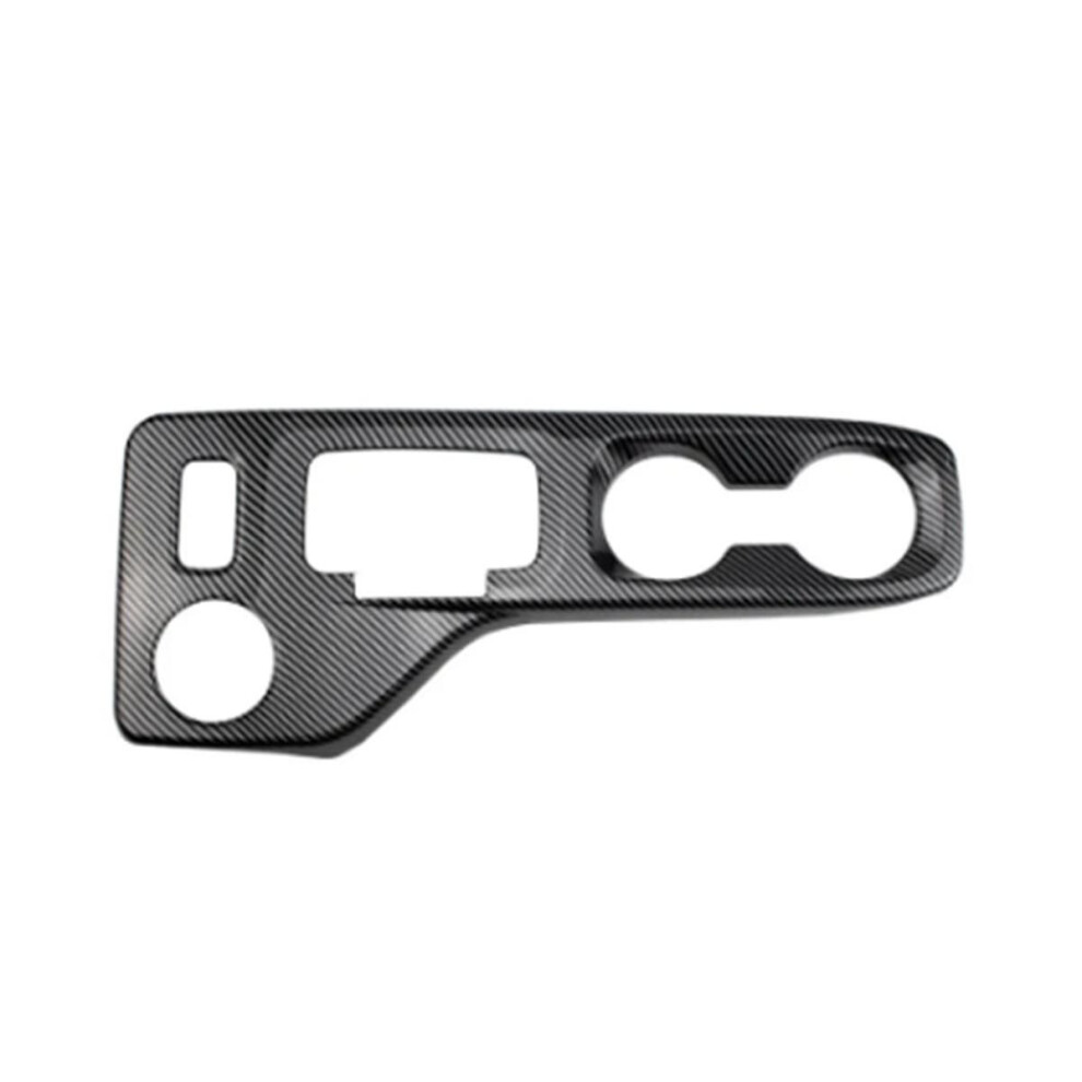 Car Carbon Fiber Center Console Water Cup Holder Decoration Cover Trim Stickers For 2023+ 3669181193481