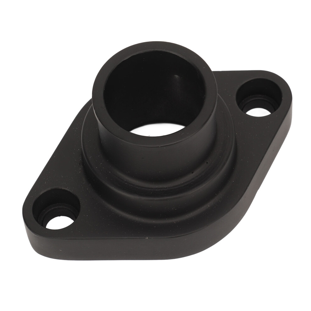 Aluminum Water Neck For Sbc Bbc 283-454, Oem 8457Bk Black 4071387028440
