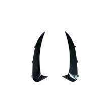 Rear Bumper Canard Flaps Spoiler Cover Trim Accessories For C Class W205 2015-2021 Coupe