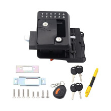 Fechadura de porta de entrada para trailer/motorhome com maçaneta e chaves sem fio - Substituição de fechadura de porta para trailer/motorhome.