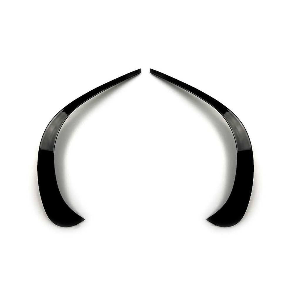Car Front Bumper Spoiler Outlet Abs Trim Cover For Glc X253 Glc260 Glc300 2020 2021(Black) Black 3665140088393