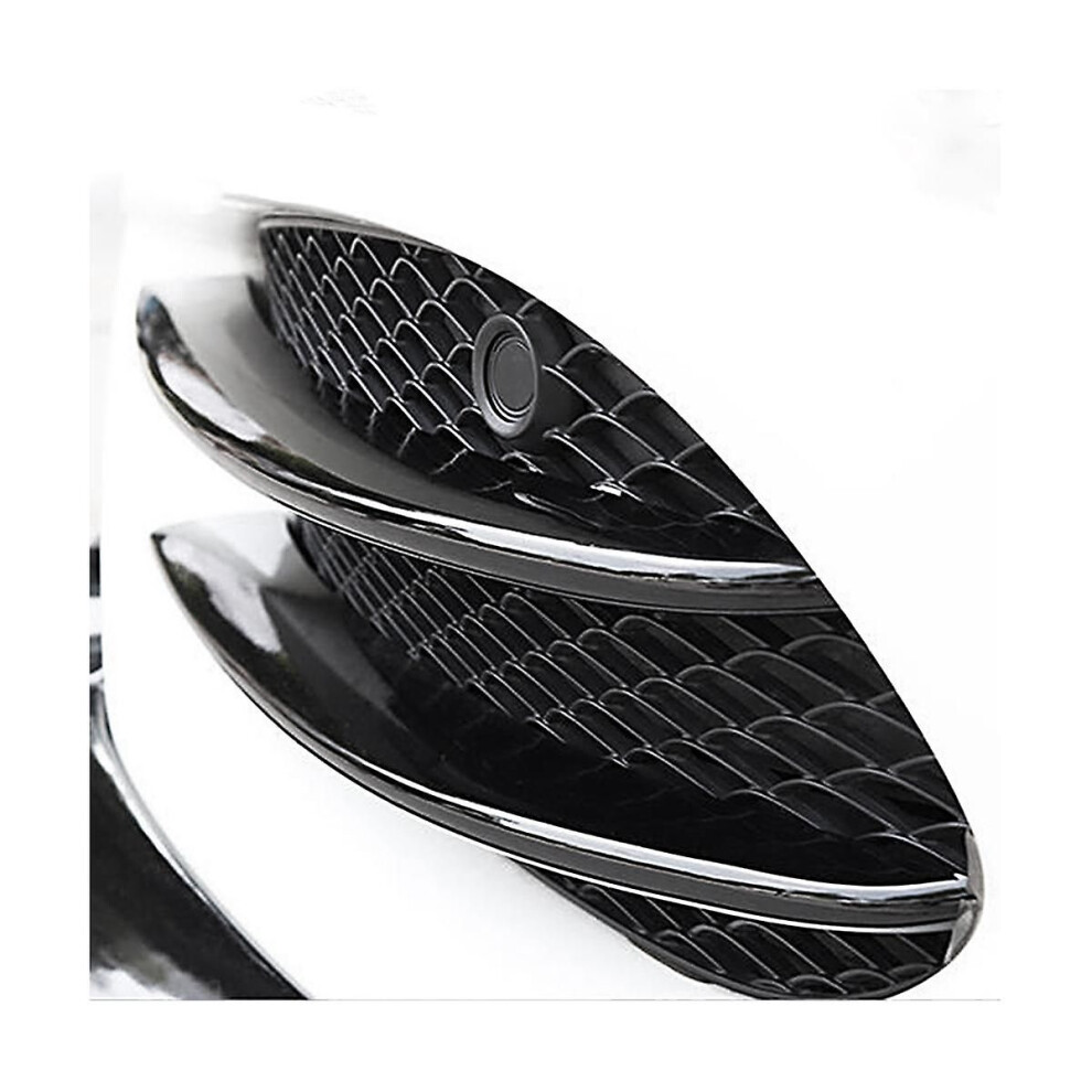Front Fog Lights Trim Strips Bumper Lip Splitter Spoiler For C Class W205 C180 C200 C250 C260 C300 3648187900798