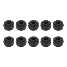 Brake Bleeder Screw Cap 10pcs Rubber Protective Cover for Car Motorcycle 222101