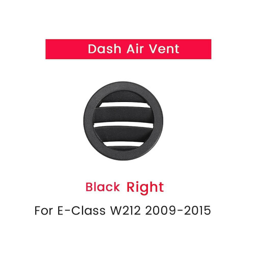 Right Black Side Dash Air Outlet Ac Vent Grill Panel Cover For E-class W212 E300 2009-2015 1