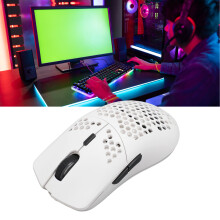 Lightweight RGB Mouse 500mAh Black 2.4G 7 Buttons