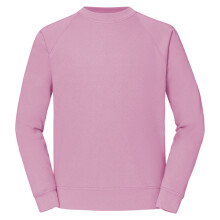 (XL, Light Pink) Fruit of the Loom Unisex Adult Classic Raglan Sweatshirt