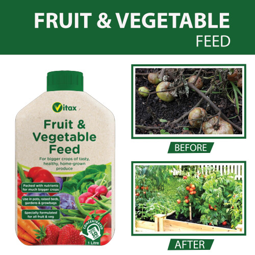 Vitax Vitax Liquid Fruit & Vegetable Feed 1L Plant 1