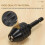 4PCS Drill Chuck Change Adapter, Keyless Chuck Conversion Tool Keyless Drill Chuck, Drill Adapter in 1/4 , 1/8 , 1/16 5
