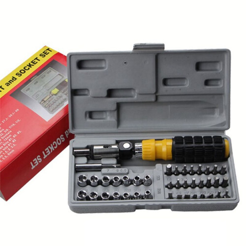 41-Piece Multifunctional Screwdriver Set Tool Screwdriver Socket Wrench Combination Socket Wrench 2