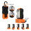Portable LED Work Light, Hanging Hook & Magnetic Flashlight, Battery Operated,Pocket Work Lights 4