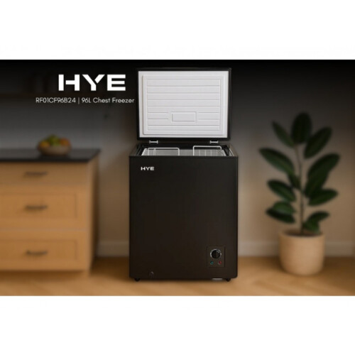HYE 96L Chest Freezer - Black - RF01CF96B24 2