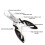 Fishing Pliers Cutter Braided  Lure Bait Scissors Hook Remover Tool Fishing Gear Fish Snip Multi-Function Cut 4
