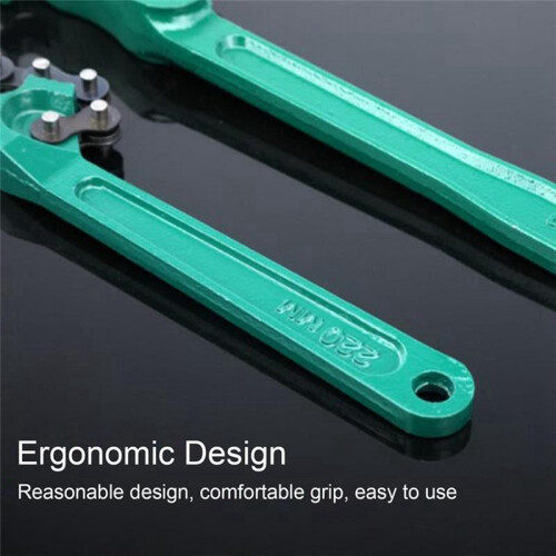 Chain Wrench Tool Adjustable Oil Filter Puller Strap Universal Ergonomic Handle Grip Wrench Chain Spanner A