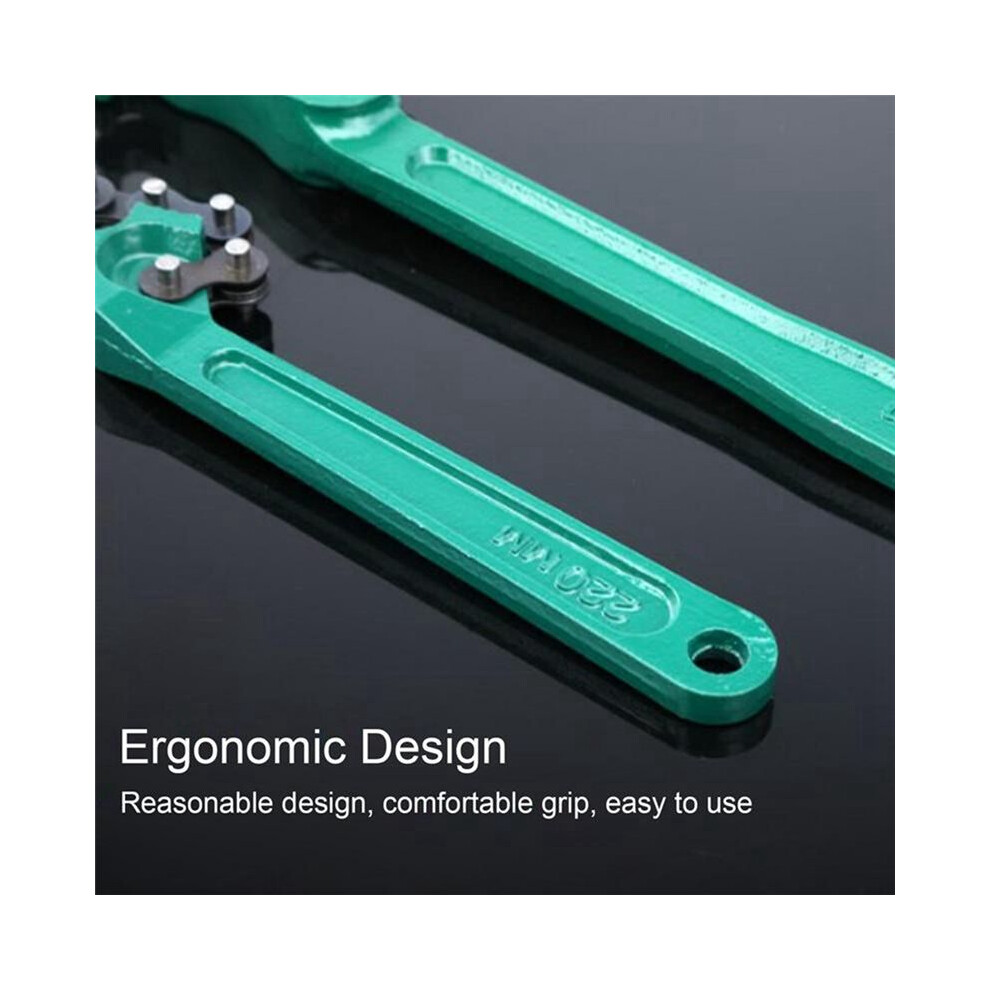 Chain Wrench Tool Adjustable Oil Filter Puller Strap Universal Ergonomic Handle Grip Wrench Chain Spanner A 6032031584734