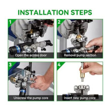 3X Kit de ReparacióN de Bomba Pulverizadora de Pintura EléCtrica Compatible con ProXChange ProX19 ProX21 Reemplazo de Bomba Pulverizadora EléCtrica