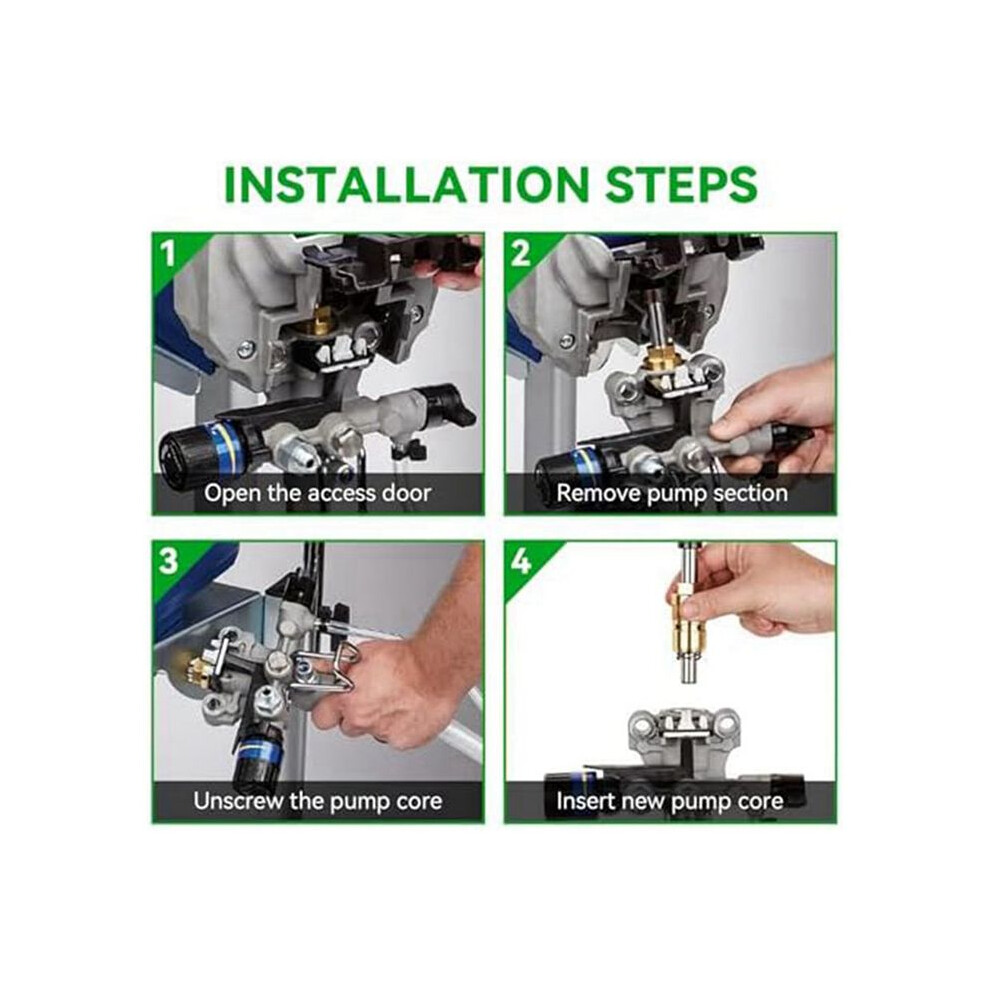 3X Power Paint Sprayer Pump Repair Kit Compatible Proxchange Prox19 Prox21 Electric Airless Sprayer Pump 24Y472 4712161850276