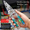 Folding Stylus Screwdriver Wire Stripper, Foldable Wire Stripper, Built-in Voltage Tester Screwdriver 6