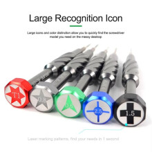 2D Sturdy Repair Screwdriver Set for Laptop Strong Magnetic Bolt Driver Tools