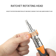 38-In-1 Ratchet Screwdriver Wrench Set Home Machine Repair Knob Multi-Directional