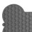 Bone Shape Silicone Slow-Feeding Pad, Indoor Gray 7