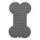 Bone Shape Silicone Slow-Feeding Pad, Indoor Gray 6