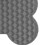 Bone Shape Silicone Slow-Feeding Pad, Indoor Gray 8