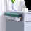 Multi Functional Storage Box, Punch Free Multifunctional Storage Box, Clear Wall Mounted Drawer Organizer Dark Green 4