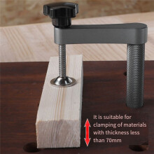 20mm Woodworking Fast Press Desktop Pressure Clamp Manual Clamping Aluminum Alloy Parts Workbench DIY Tools