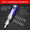 Multi Angle Bidirectional Ratchet Screwdriver Set 15 in 1 Torx Magnetic Screw Driver Bit Precision Screwdrivers A 9