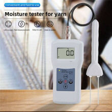 HumidimèTre de Fil Laine Soie Laine MatéRiaux Textiles Testeur D'Humidité LCD Affichage NuméRique HygromèTre de Coton
