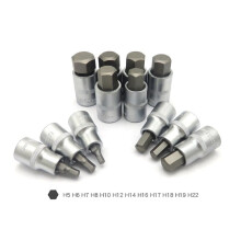 12-Piece Hexagon Screwdriver Sleeve Set Hexagon Screwdriver Screwdriver with Plastic Storage Box