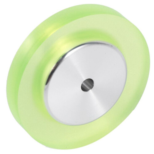 6pcs 200mm Aluminum Polyurethane Industrial Encoder Wheel Measuring Wheel with Type 20mm Aluminum Encoder Bracket 2