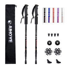 Aihoye Hiking Trekking Poles, 2 Pack Walking Hiking Sticks for Men &Women