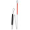 3X Aluminum Folding Cane 4-Sec Folding Cane with Rolling Tip for Blind Walking Stick 6