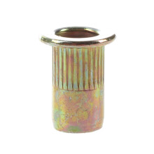 100 pcs M10/M12/M8/M5/M6/M4/M4 Flat  Rivet Nut Furniture Decoration Instrument (M4)