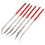 Curved  Diamond File Set Needle File Set Coated Diamond File Metal File Set 8
