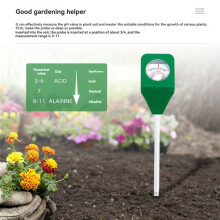 Humidificateur pour Plantes de Jardin Analyseur de Pot Détecteur de Carré Humidimètre pour Outils de Test D'Acidité Du