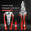 Foldable New Wire Stripper with Test Pencil Professional Cutting and Pulling Wires Multifunctional Wire Stripper 6