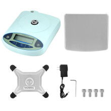 Lab Scale 5000gx0.01g, High Precision Digital Weighing Scale, Accuracy Digital Scale 0.01, 8 Ranges (200g-5000g) US Plug