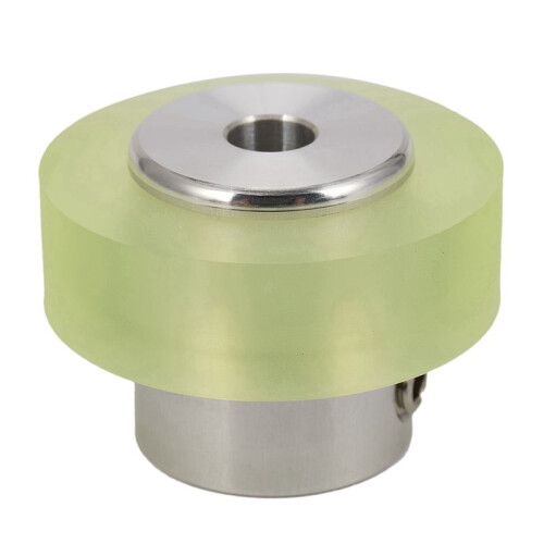 3pcs 100mm Aluminum Polyurethane Industrial Encoder Wheel Measuring Wheel for Measuring Rotary Encoder 1